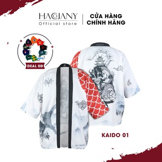 Áo khoác họa tiết Kaido ❤ Hacojany ❤ Áo khoác mỏng phong cách Nhật - Áo khoác Form rộng đủ size nam nữ