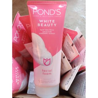 Sữa Rửa Mặt Trắng Hồng Pond’s White Beuty tuýp 100g