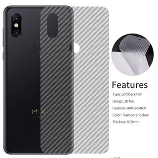 Bộ 2 miếng tấm dán cacbon Xiaomi Redmi 7, Redmi Note 7