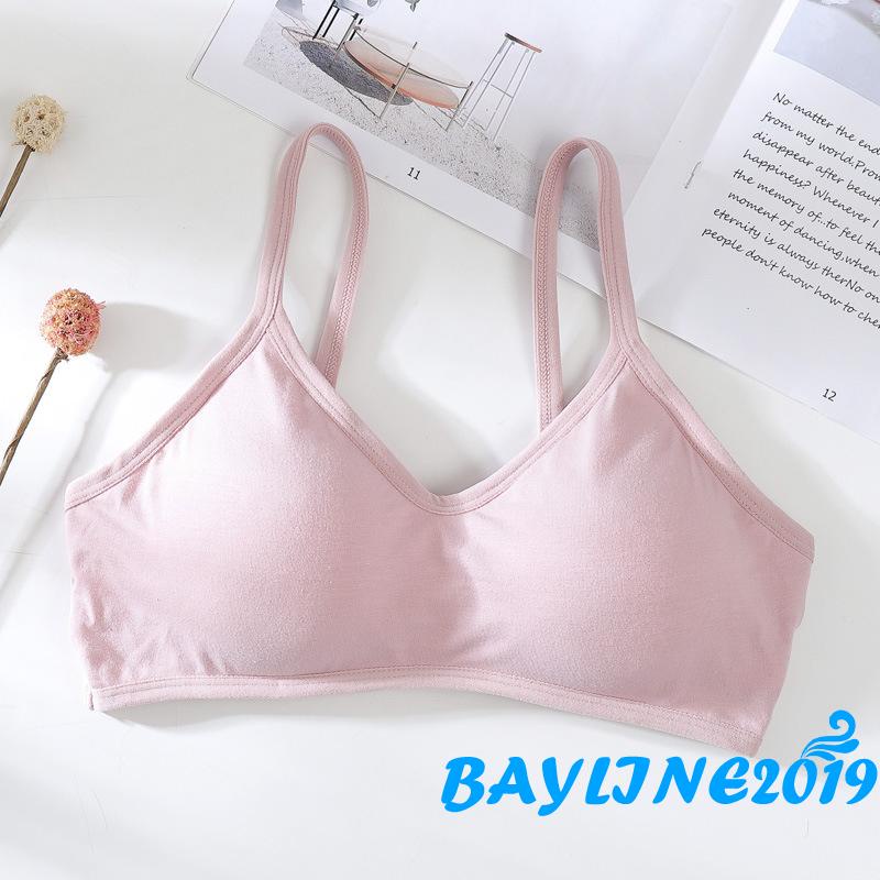 Áo lót croptop dây mảnh giấu đường may với đệm tháo rời phong cách thể thao cho nữ