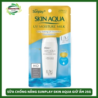 Sữa Chống Nắng Dưỡng Da Giữ Ẩm Sunplay Skin Aqua UV Moisture Milk SPF50 30g