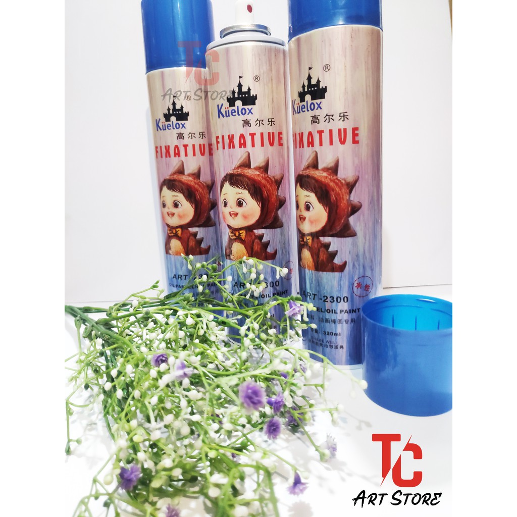 Bình xịt bảo vệ tranh SƠN DẦU / SÁP DẦU Kuelox 320ml