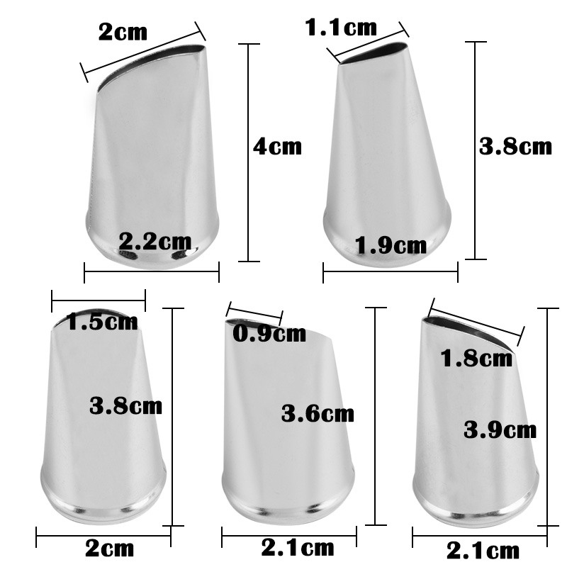 Set 7 Đui Bắt Bông Kem Trang Trí Bánh Ngọt Tiện Dụng