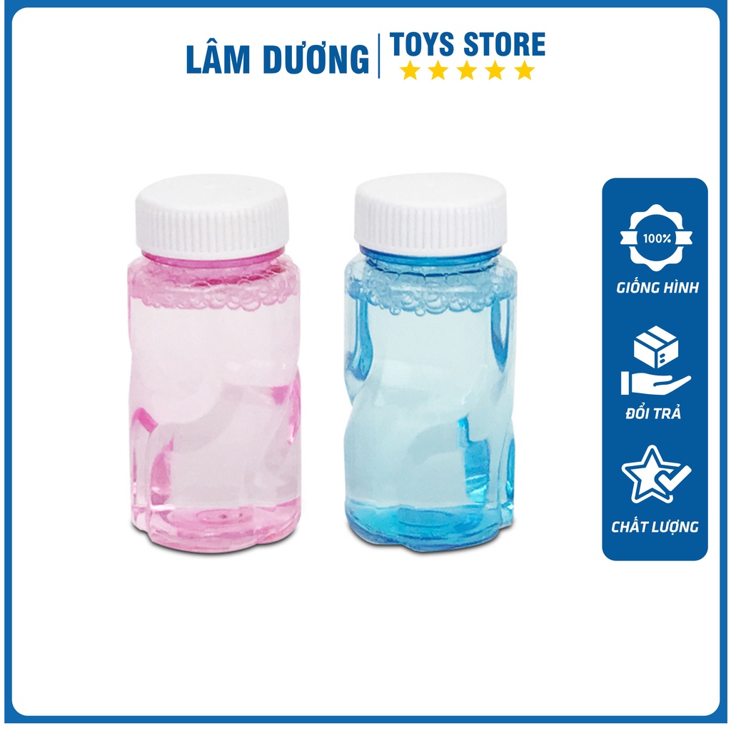 Bình nước bong bóng xà phòng 50ml 💖 Lọ/Bình xà phòng súng bắn bong bóng, cá heo thổi bóng