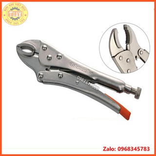 Kìm chết hàm cong Asaki 10 inch (250mm)