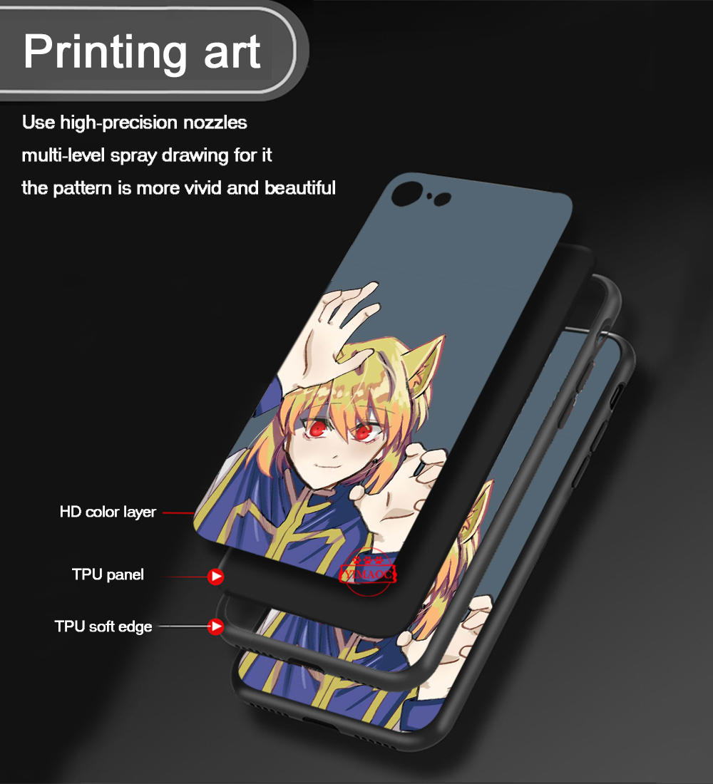 Huawei Y5 2017 Y6 Prime 2018 Y7 Y9 Prime 2019 Soft Case 62ER Kurapika hunter x hunter