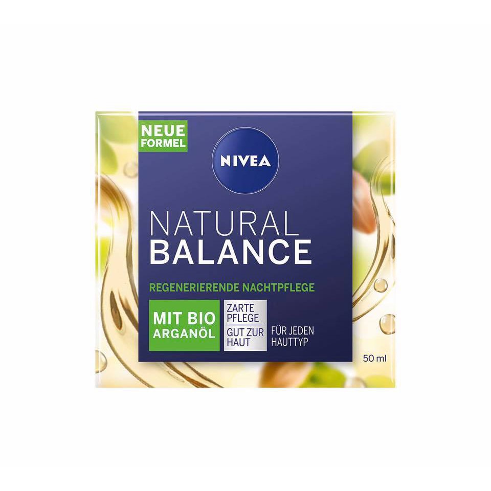 KEM DƯỠNG DA BAN ĐÊM NIVEA NATURAL BALANCE