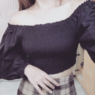 Áo bẹt vai nhún