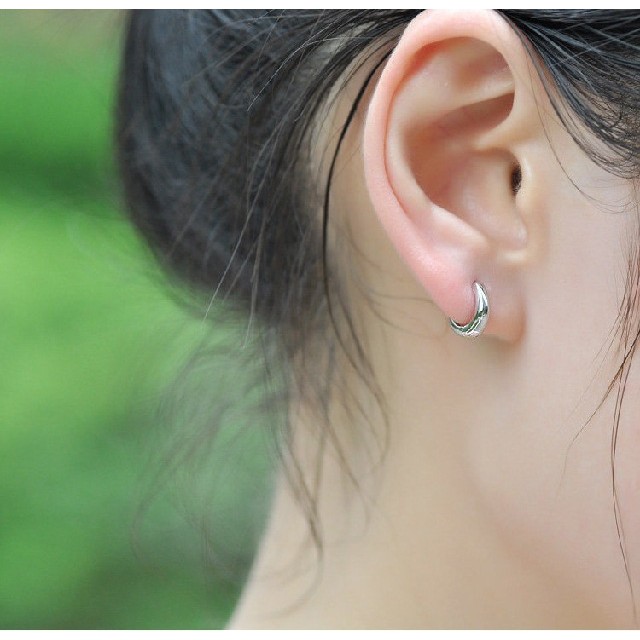 Bông Tai Mạ Bạc 925 Hình Bướm Đính Ngọc Trai Đơn Giản Thời Trang Cho Nữ