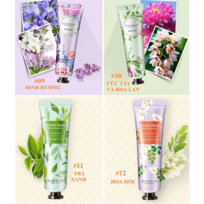 Kem Dưỡng Da Tay Mini Maycreate Chính Hãng