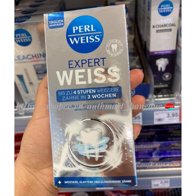 Kem đánh răng Perl weiss Expert White Toothpaste 50ml