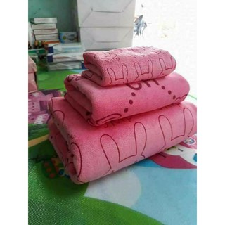 Sét 3 khăn tắm+ khăn gội+ khăn mặt thái lan 1m