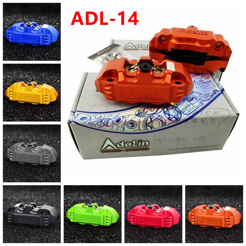 Adelin adl-14 sửa đổi xe máy xe máy điện bốn piston kẹp phanh cho wisp rsz yamaha bức xạ nhỏ