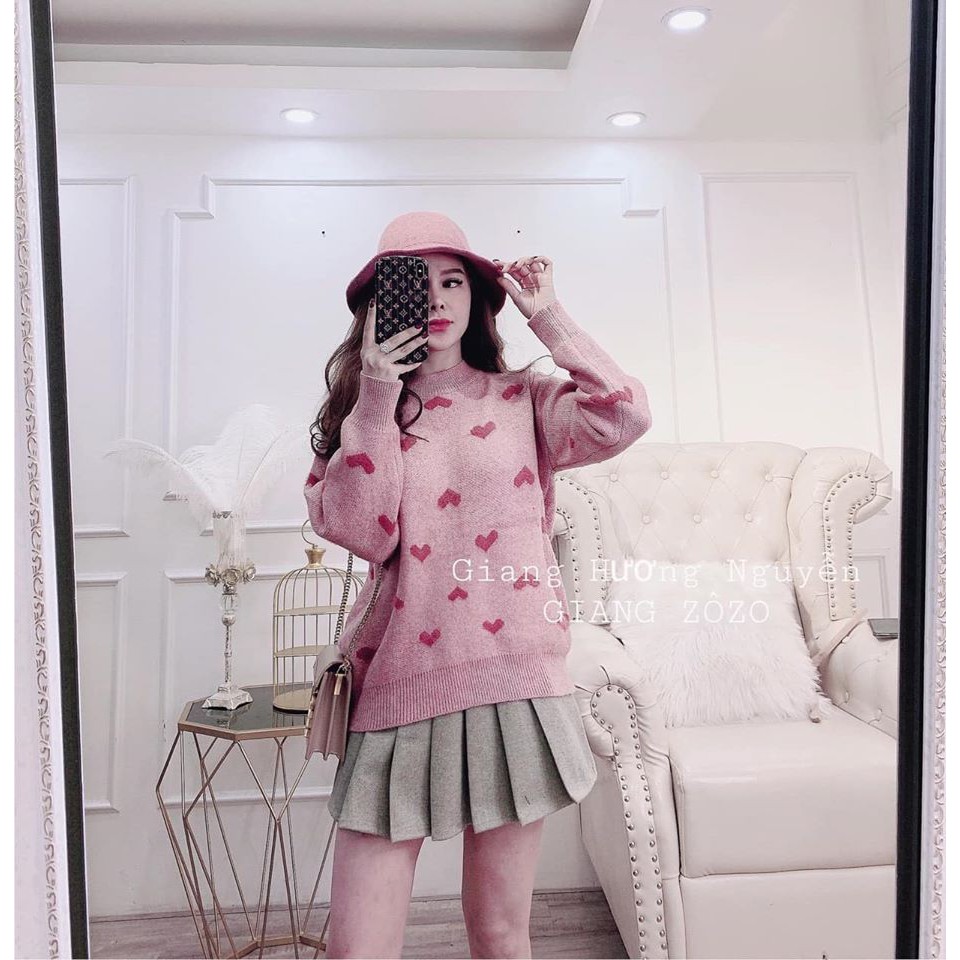 áo len tim hồng quảng châu loại 1 | BigBuy360 - bigbuy360.vn