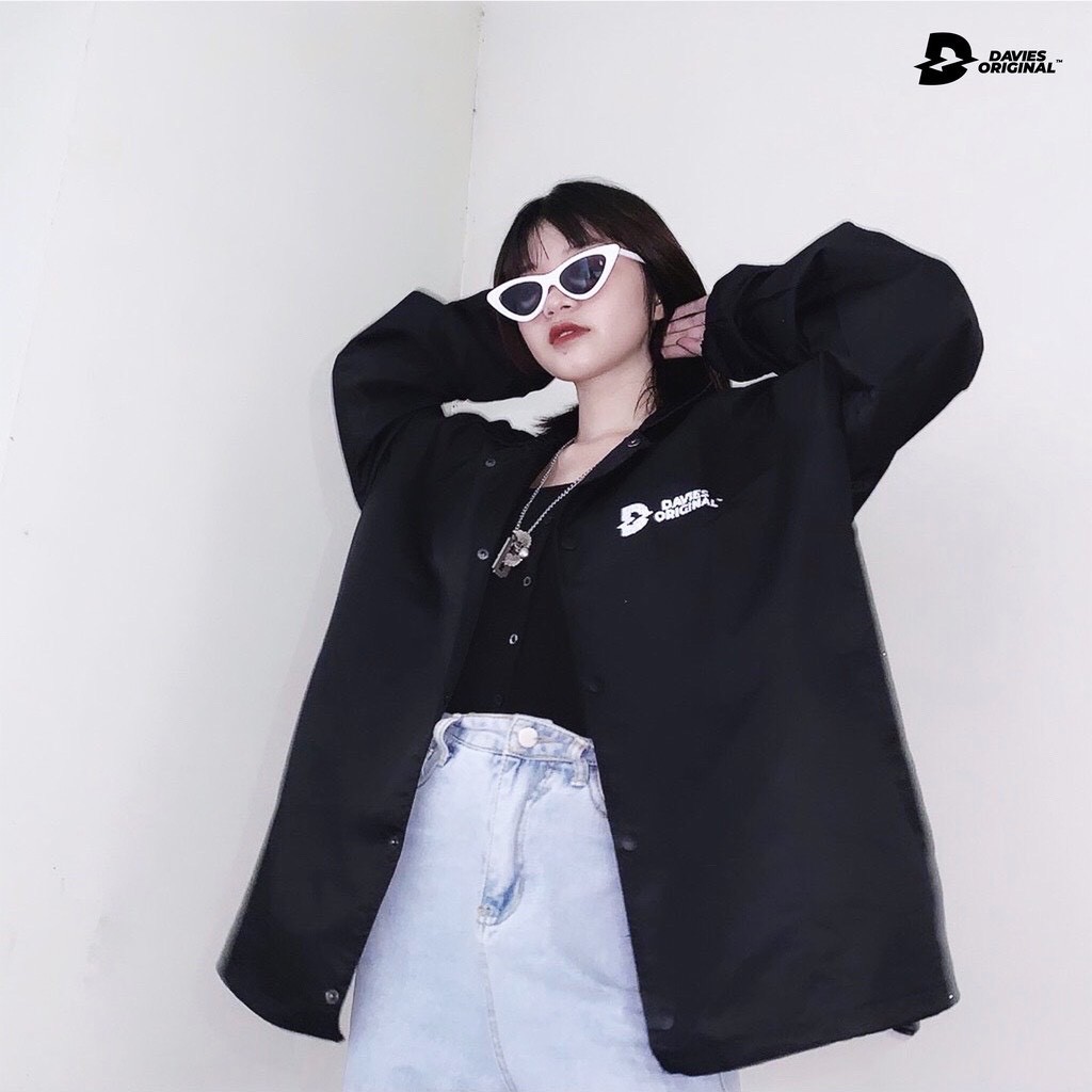 Áo khoác DAVIES ORIGINAL chất dù 2 lớp phản quang form rộng unisex DSW Jacket Original Reflective | BigBuy360 - bigbuy360.vn