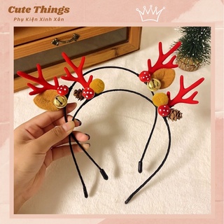 Băng đô hình tuần lộc, Bờm Noel, Bờm giáng sinh phong cách Hàn Quốc