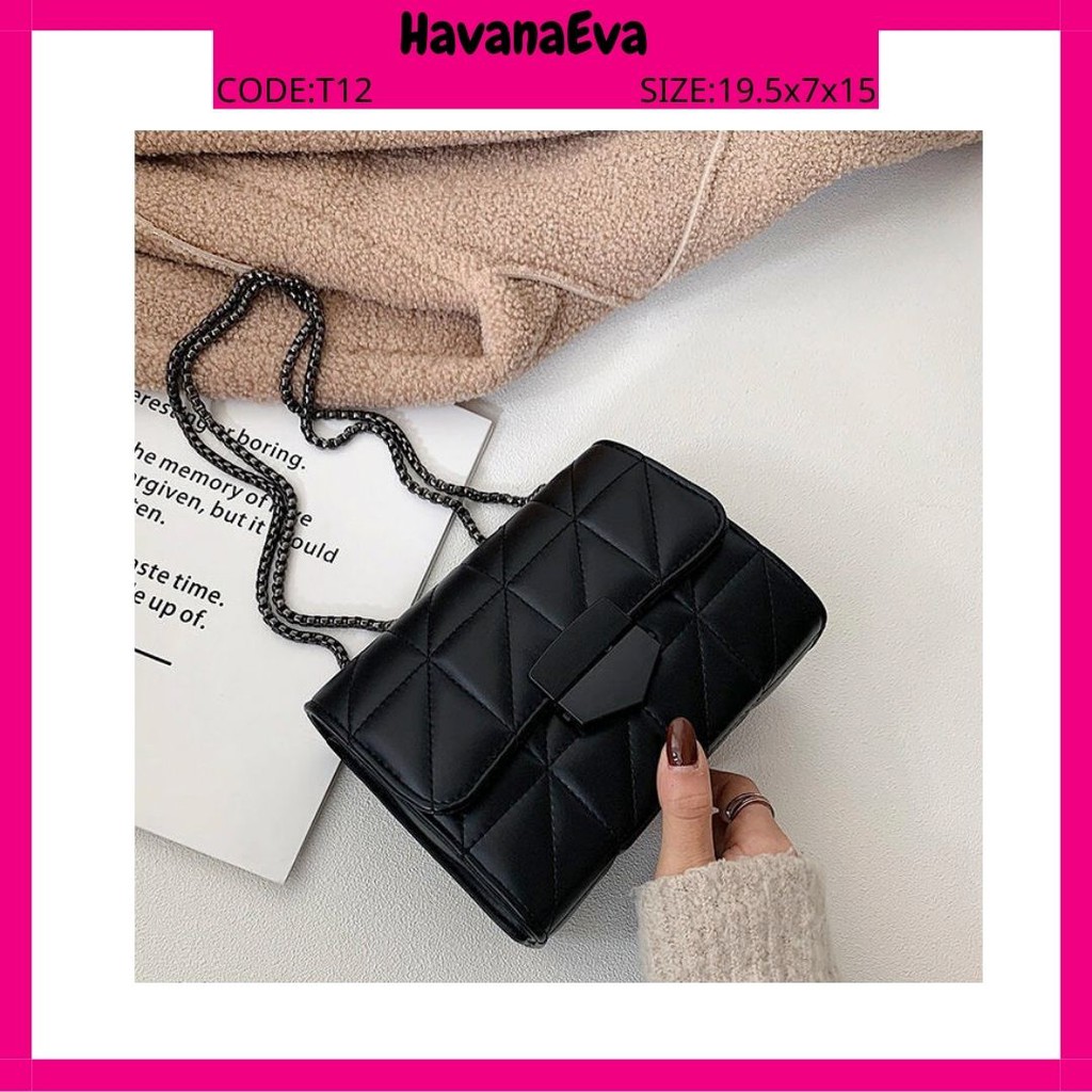 Túi Đeo Chéo Dành Cho Nữ Phong Cách Hàn Quốc T12