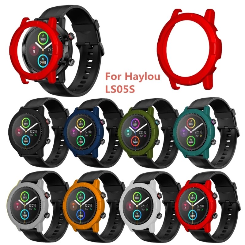 Vỏ Bảo Vệ PC Cho Haylou RT LS05S Vỏ Bảo Vệ Khung Vỏ Cho Xiaomi Haylou LS05S Đồng Hồ Thông Minh Ốp Lư