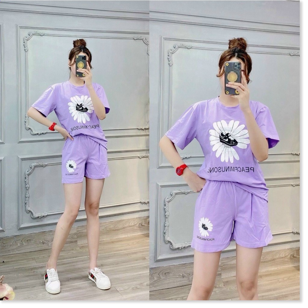 Set bộ đồ mặc nhà thun cotton nữ cực đẹp , mát mẻ , hot hè 2021 KOKO MI STORE