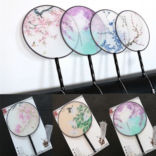 Quạt lụa cổ trang Trung Quốc