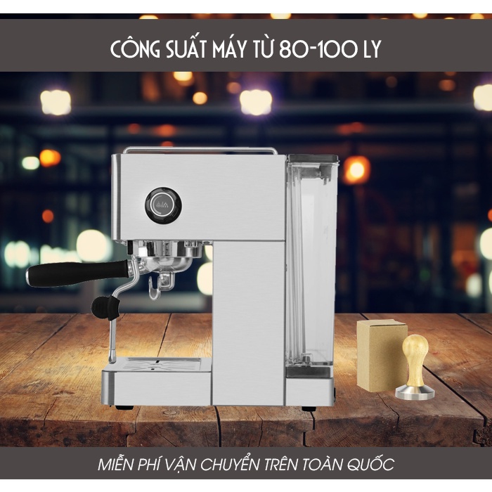 Máy Pha Cà Phê Gemilai CRM 3005E chuyên cho take a way - gia đình - văn phòng