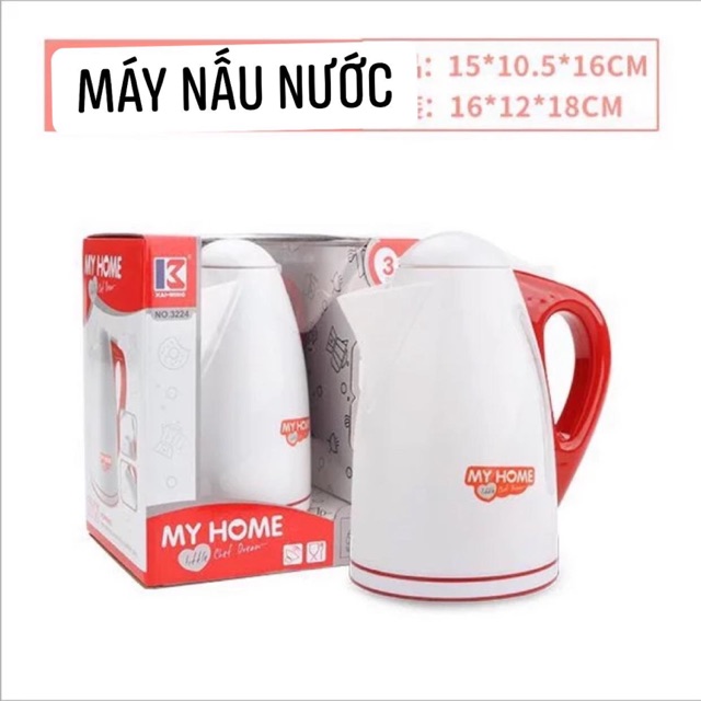 💥Bộ đồ chơi vật dụng gia đình - Ấm đun siêu tốc