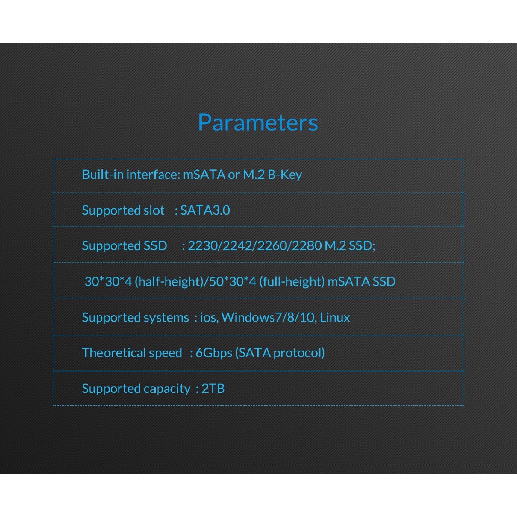 Bộ Chuyển Đổi Hai Cổng Orico MS2TS M.2 NGFF MSATA Sang SATA 3.0 SSD 2.5 inch | BigBuy360 - bigbuy360.vn