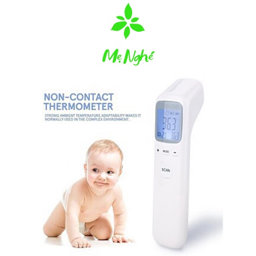 Nhiệt kế điện tử hồng ngoại đa năng đo trán đo nhanh chính xác - Siêu Thị Mẹ Nghé
