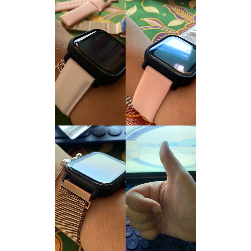 Ốp dán bảo vệ màn hình 3D dành cho đồng hồ thông minh huami amazfit gts gts2 mini