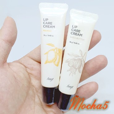 Son dưỡng bơ xoài TFS Lip Care Cream Shea Butter \ Mango Butter The Face Shop fmgt (mẫu mới)