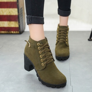 Giày Boot Cao Gót Thời Trang Dành Cho Nữ