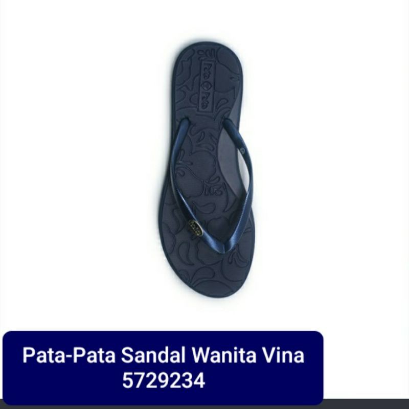 Giày Sandal Màu Xanh Dương Pata-pata Vina Thời Trang Cho Nữ