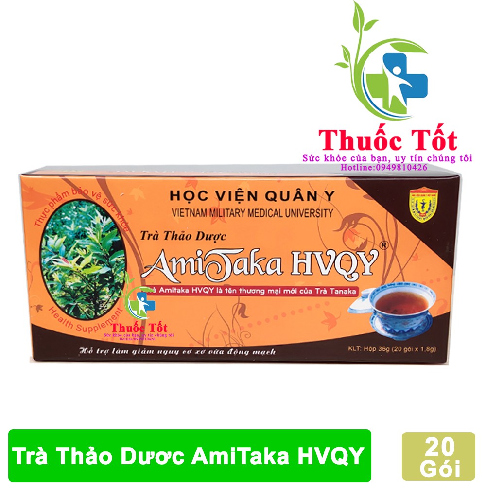 [Chính Hãng] TRÀ AMITAKA – hạ huyết áp, giúp ngủ tốt, phòng ngừa đột quỵ / trà tanaka