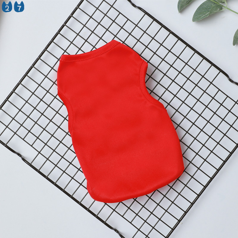 Áo Thun Ba Lỗ Cho Thú Cưng Size XS-2XL