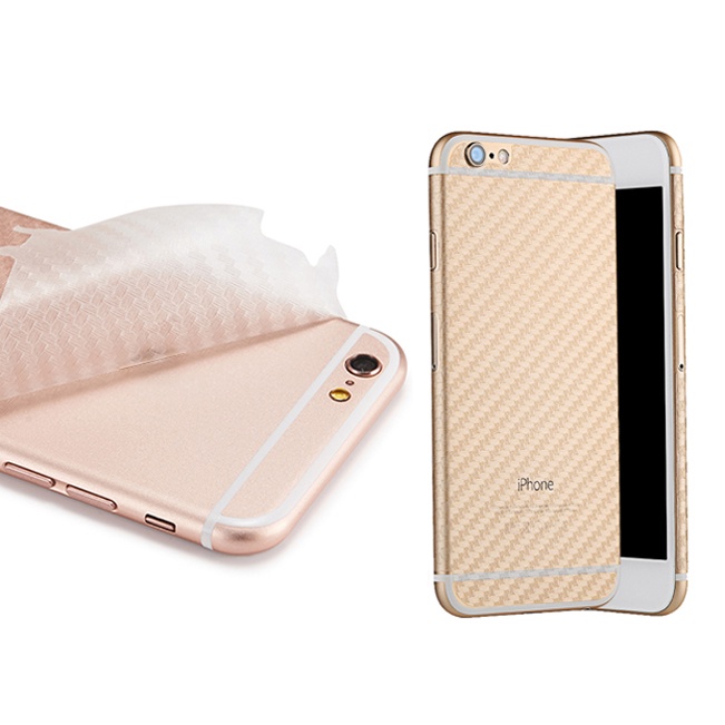 Miếng dán mặt lưng cacbon chống vân tay,xước 5/5s/6/6s/6plus/7/8/7plus/8plus/x/xs/xsmax/11/11promax Awifi Case L4-3
