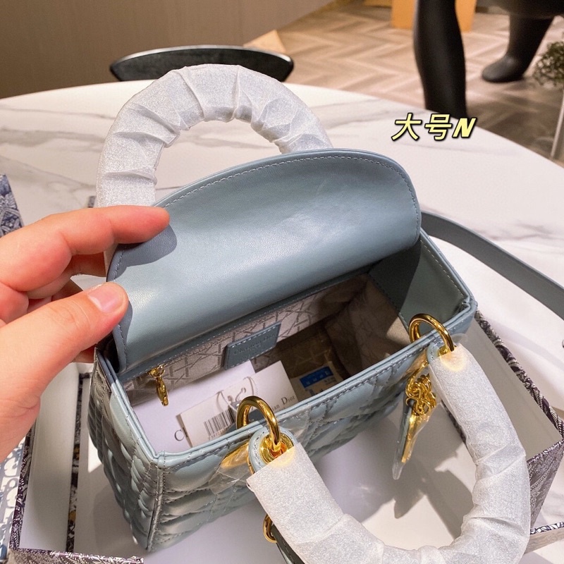 Túi xách diỏr lady sz 20 chất da thật hàng order trung