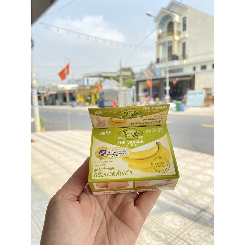 KEM TR* NỨT GÓT CHÂN THÁI LAN BANANA HEEL CREAM