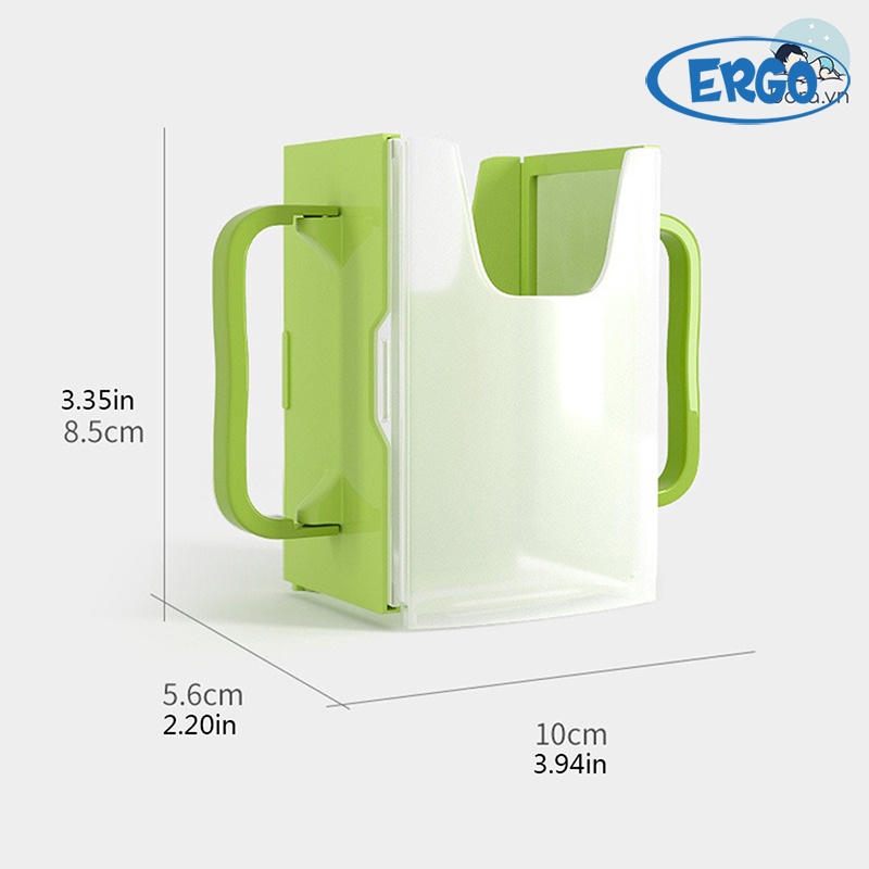 Giá đựng hộp sữa có tay cầm cho bé nhựa cứng cáp