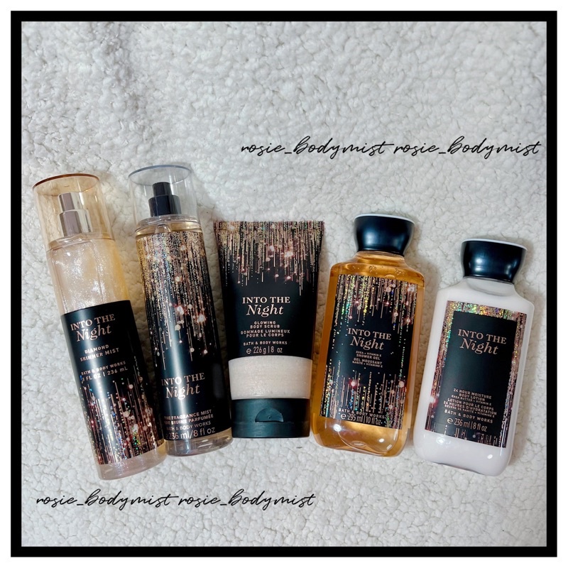 [𝗦𝗔𝗟𝗘]..::✨Xịt thơm Into the Night - Body Mist Bath &amp; Body Works(30ml-50ml-100ml)✨::..