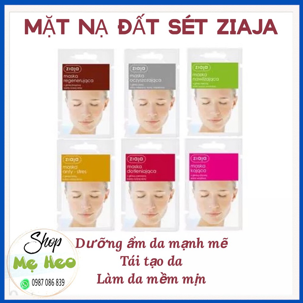 Mặt nạ đất sét Ziaja 7ml