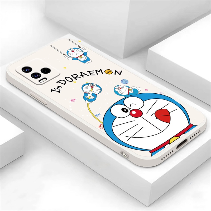 Ốp Điện Thoại Silicon Mềm Hình Doraemon Cho IPhone 13 Pro Max IPhone11 IPhone12 IPhoneXR XS 6 6S 7 8 Plus