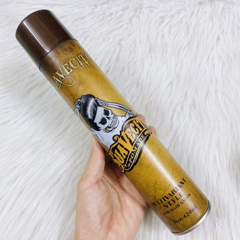 Combo gôm xịt tóc sawensito 420 / sáp vuốt tạo kiểu giữ nếp bóng mượt