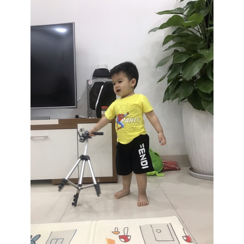 áo phông hè siêu nhân cho bé trai 7-15kg