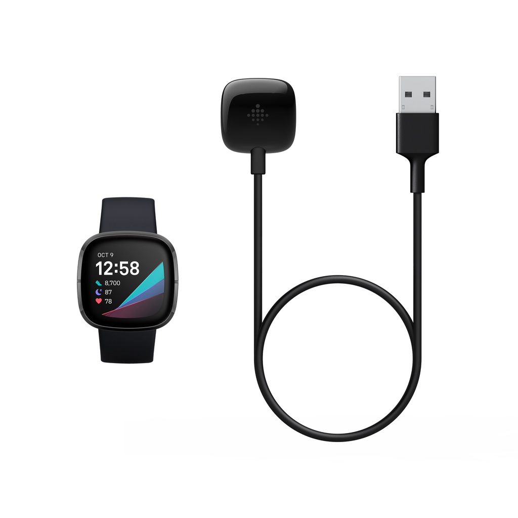 Cáp sạc đồng hồ Fitbit Versa 3 | sạc Fitbit Sense hàng chất lượng | Bảo hành 3 tháng | Có sẵn giao ngay toàn quốc