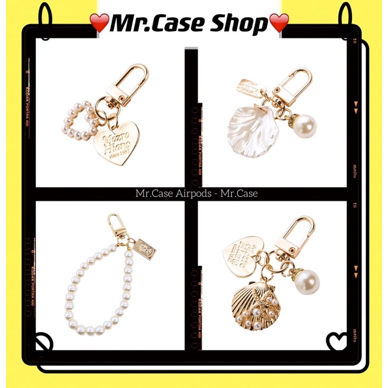MÓC KHOÁ TRANG TRÍ TREO TÚi SÁCH,VÍ HÌNH TRÁI TIM DÂY CHUỖi - Mr.Case