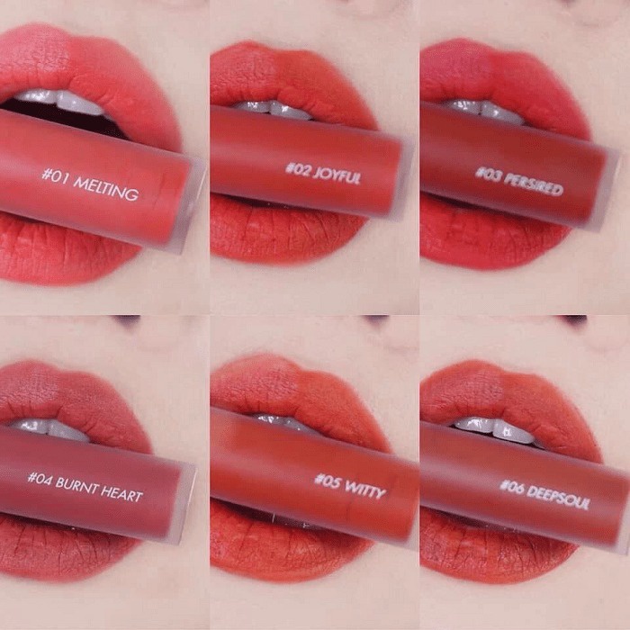 [Màu 1-25]Son Kem Romand Zero Velvet Tint 5,5g