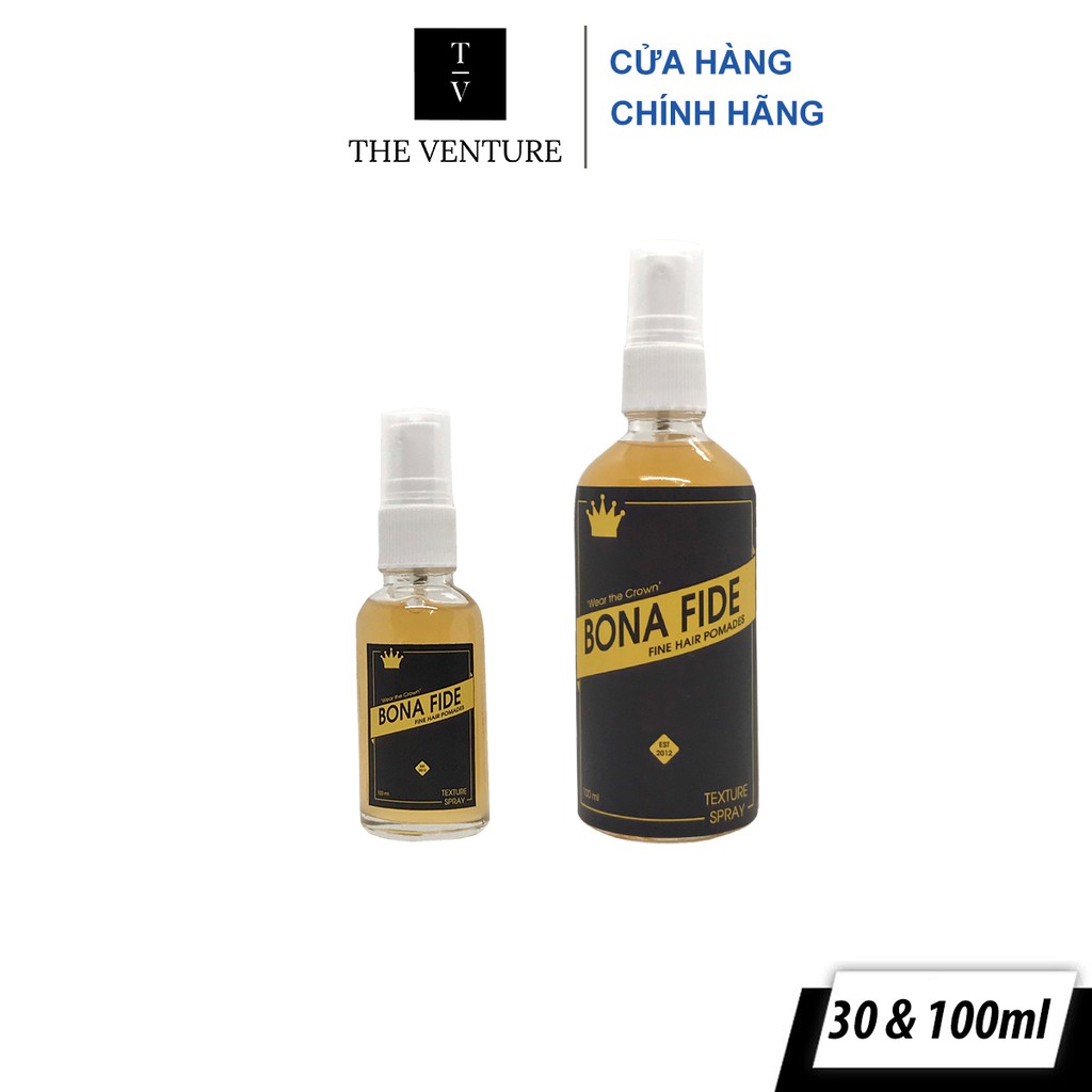 Chai Xịt Tạo Phồng Giữ Nếp Bonafide Chính Hãng - Pre-Styling Bona Fide