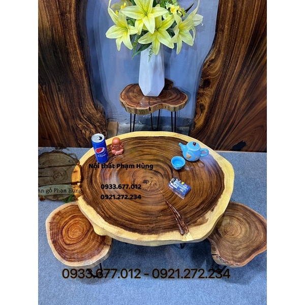 bàn ghế me tây nguyên khối ban công sale giảm 50%