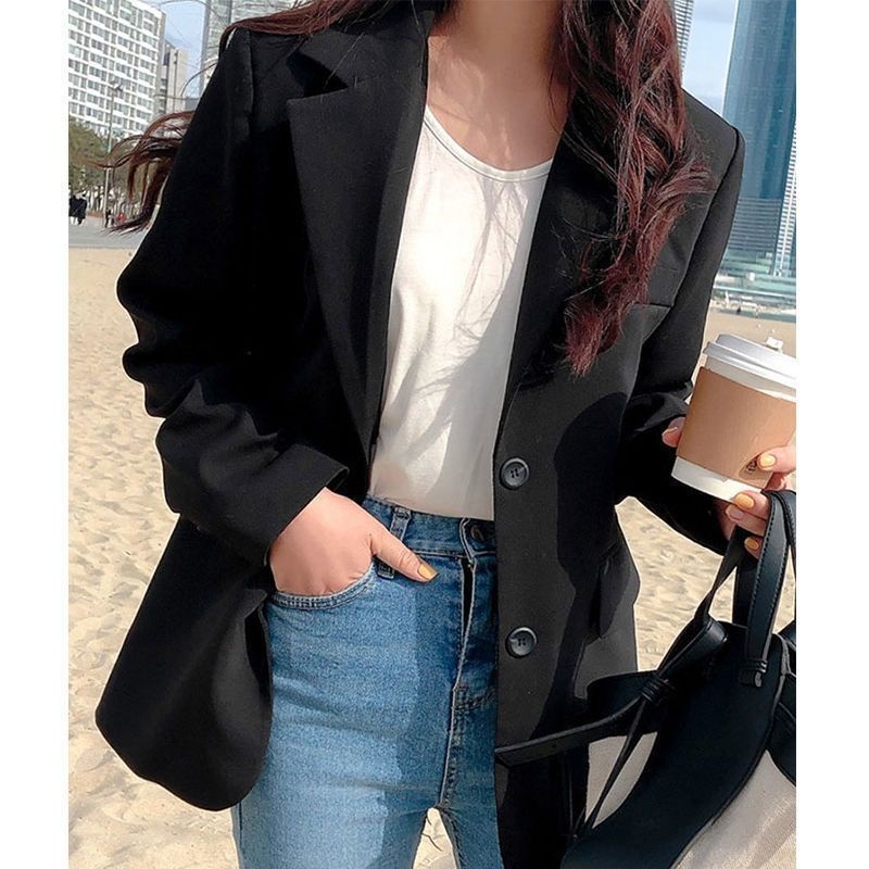 Áo khoác nữ vest blazer hàng Quảng Châu 2 lớp dày đẹp