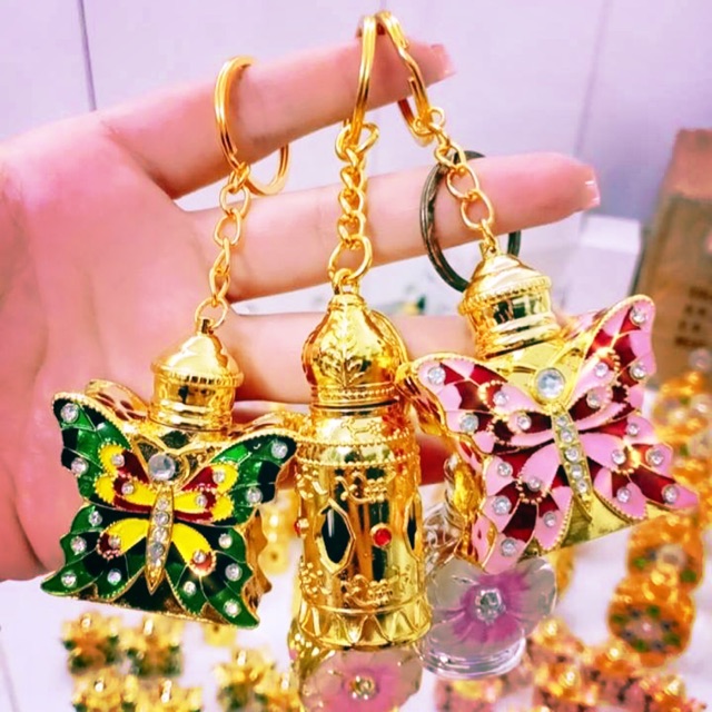 Tinh dầu DuBai mini, móc khoá